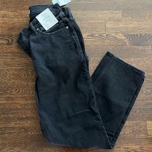 NWT Abercrombie High Rise black jeans